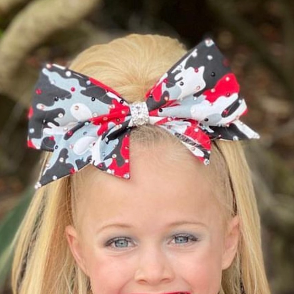 Glam Bam Bow w/ AB Swarovski crystals